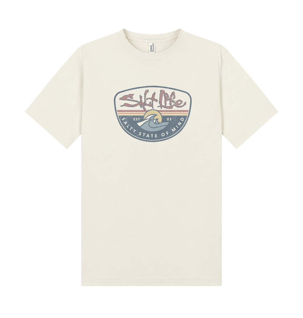 Ecru Printed T-shirt Front