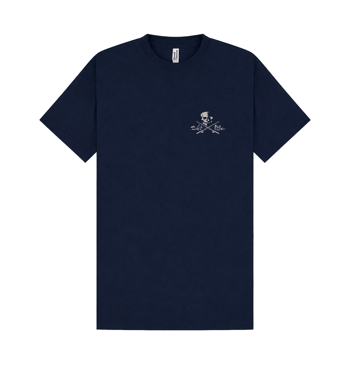 Navy Printed T-shirt Front