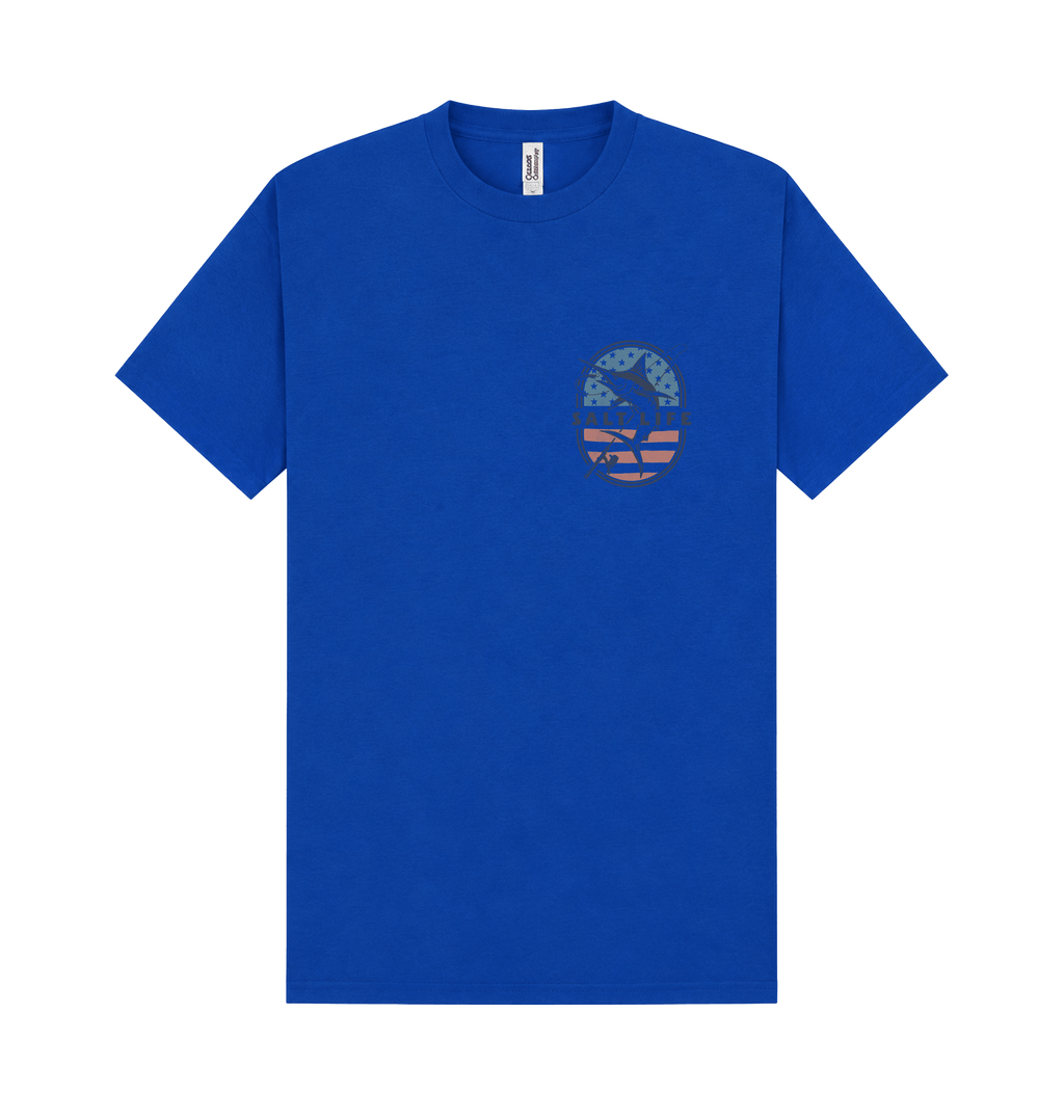 Royal Printed T-shirt Front