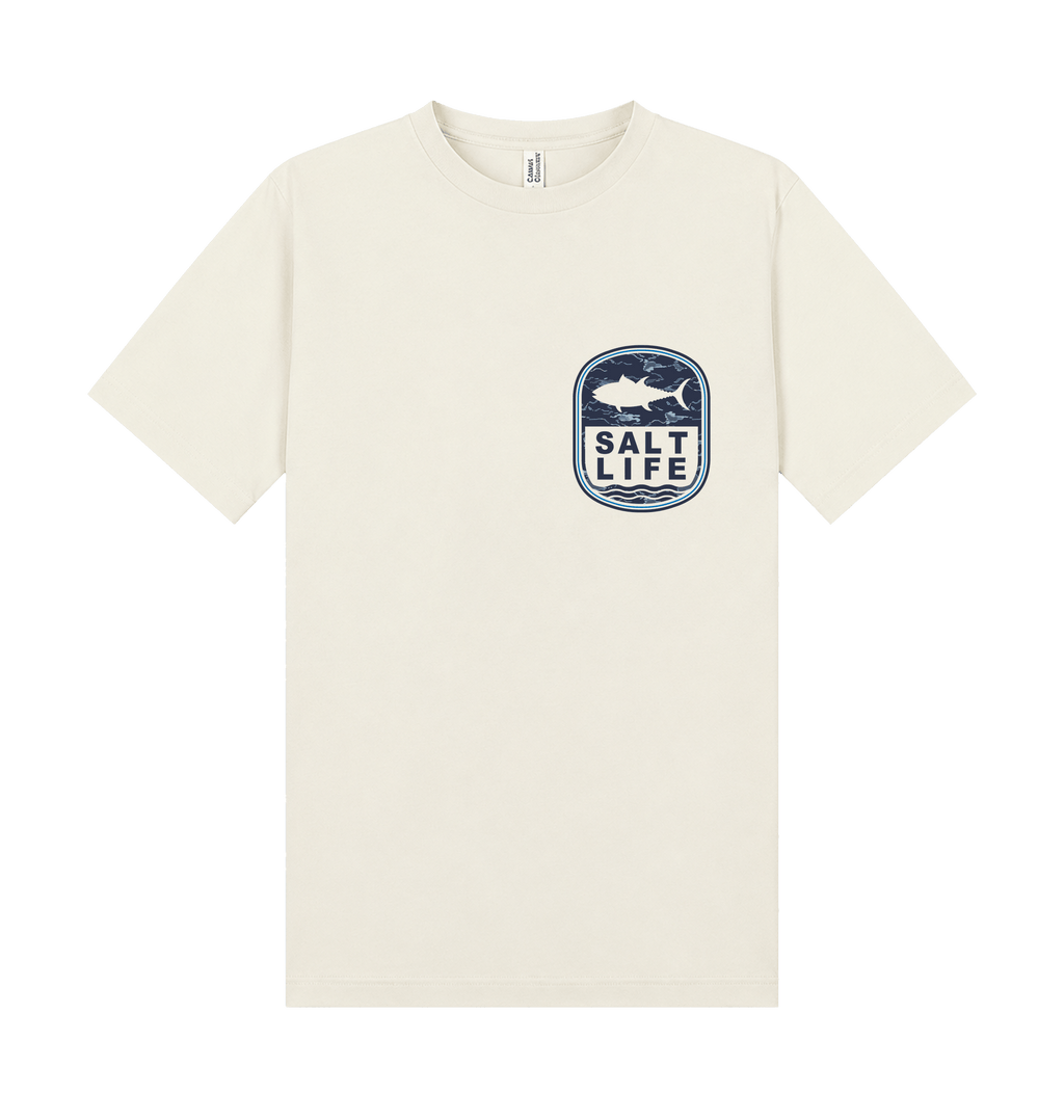 Ecru Printed T-shirt Front