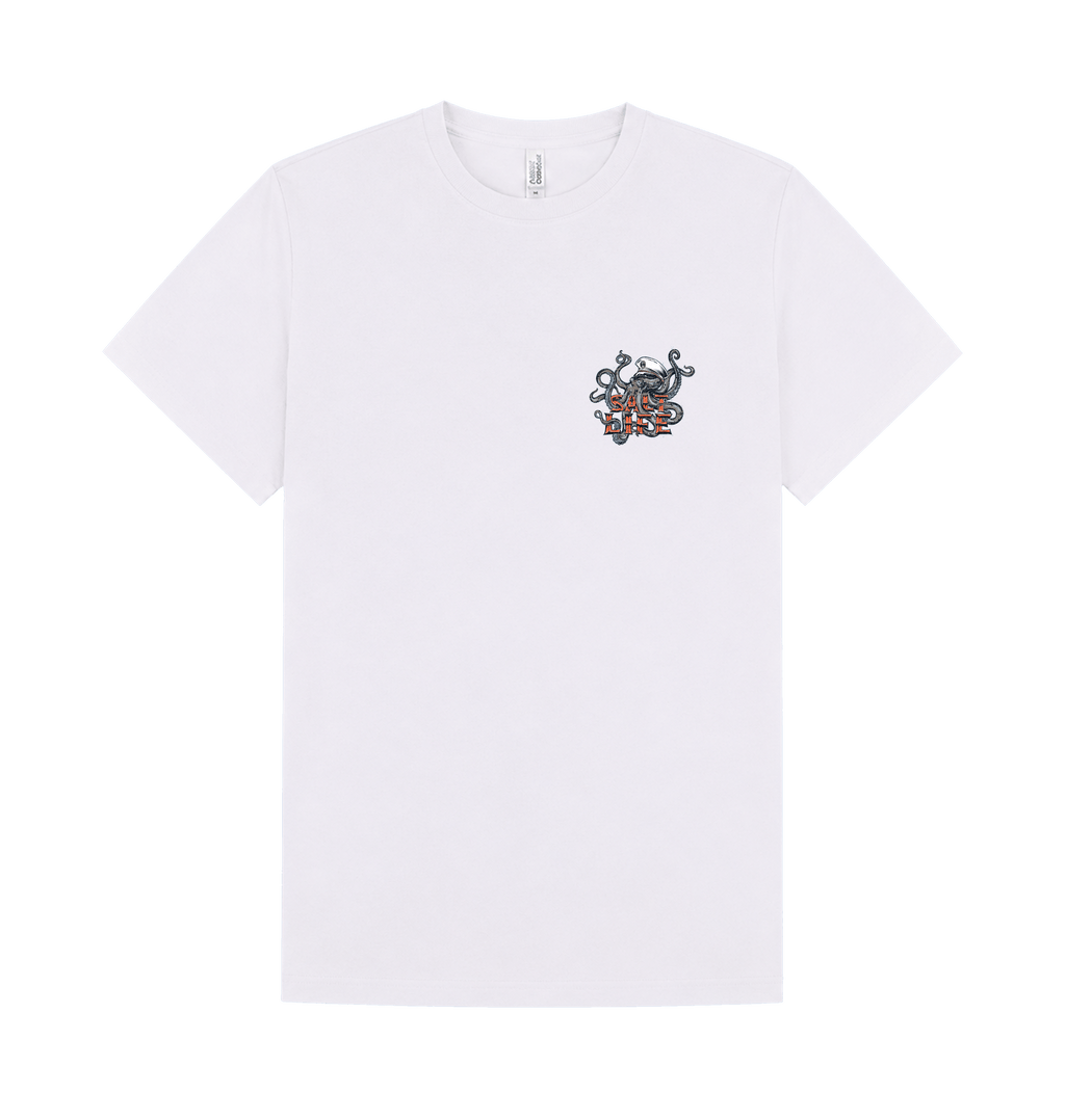 White Printed T-shirt Front