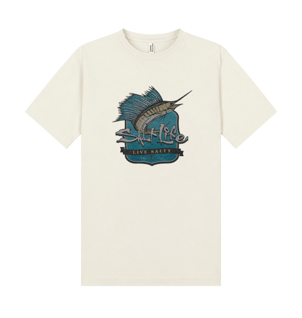 Ecru Printed T-shirt Front