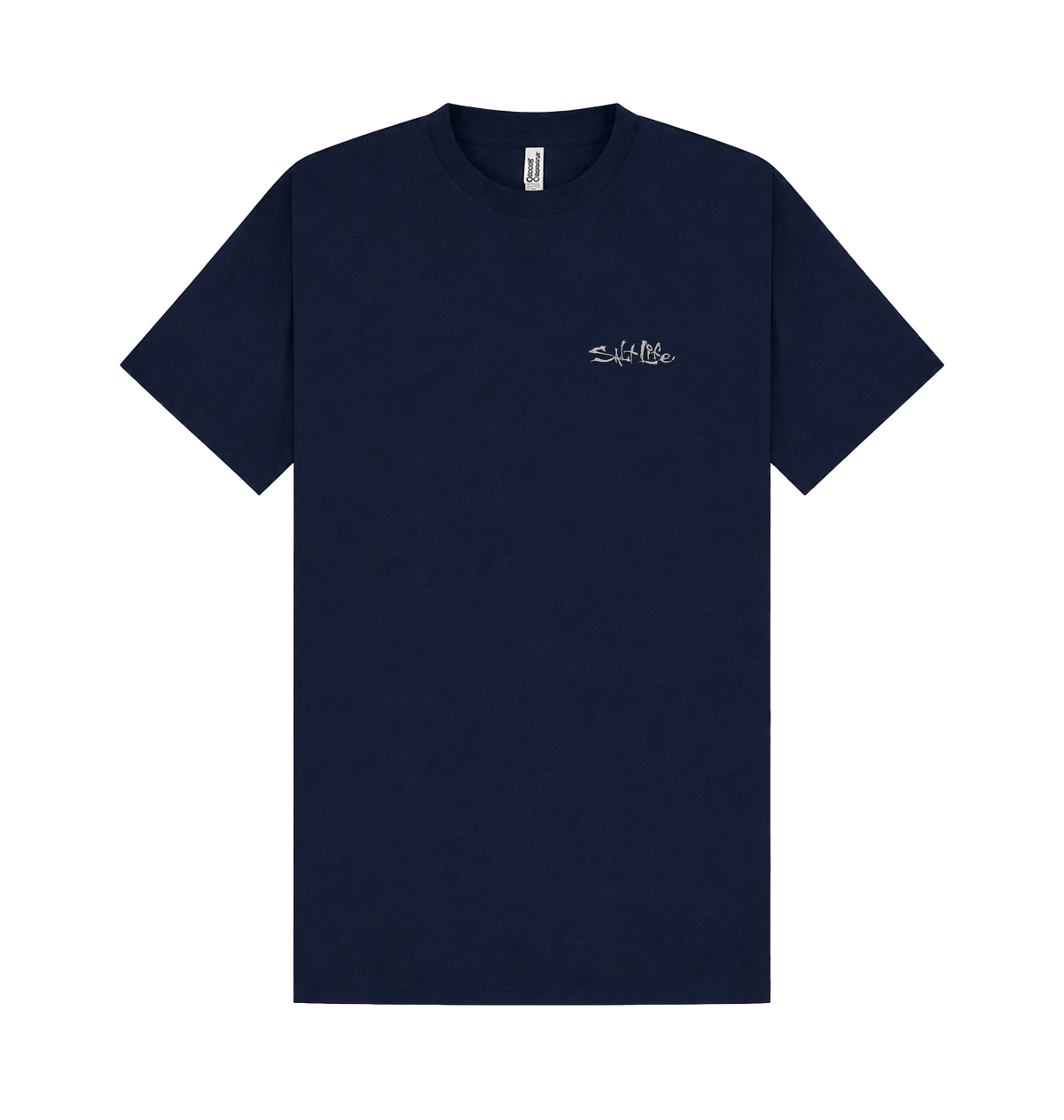 Navy Printed T-shirt Front