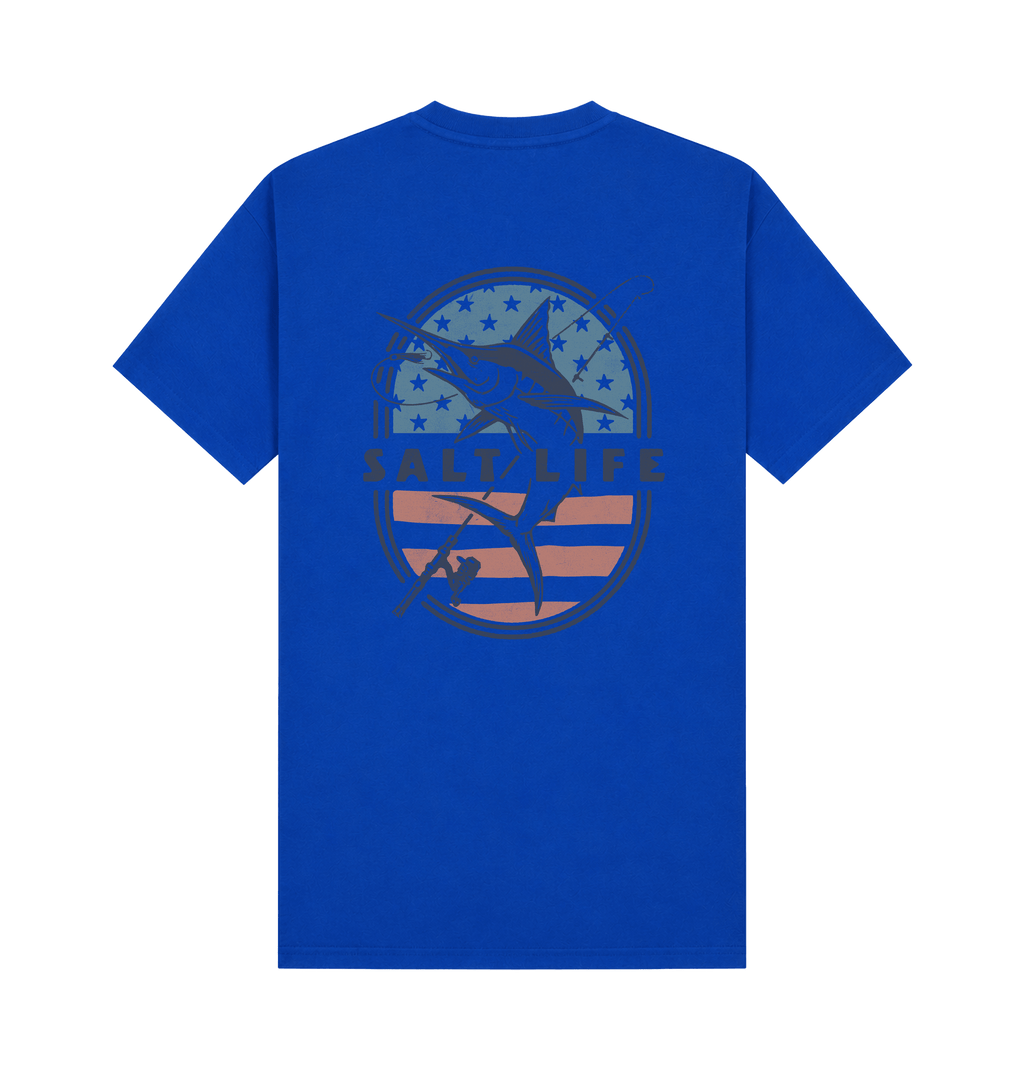 Royal Printed T-shirt Back