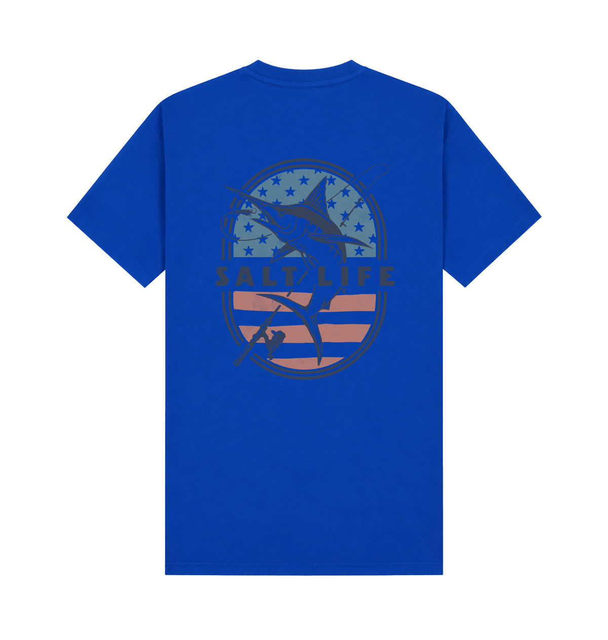 Royal Printed T-shirt Back
