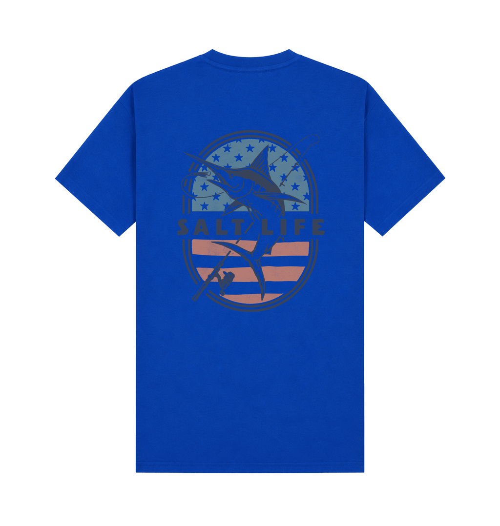 Royal Printed T-shirt Back