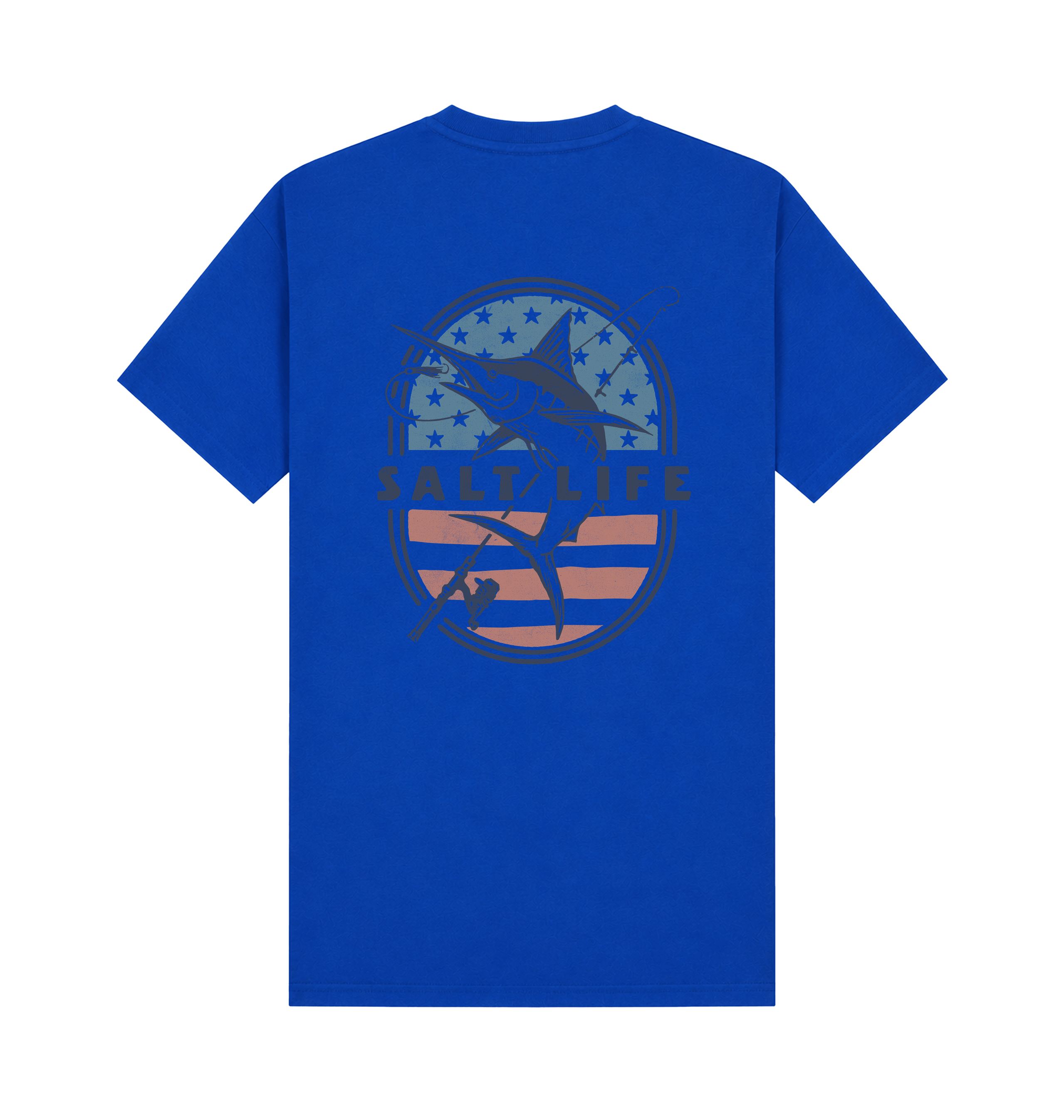 Royal Printed T-shirt Back