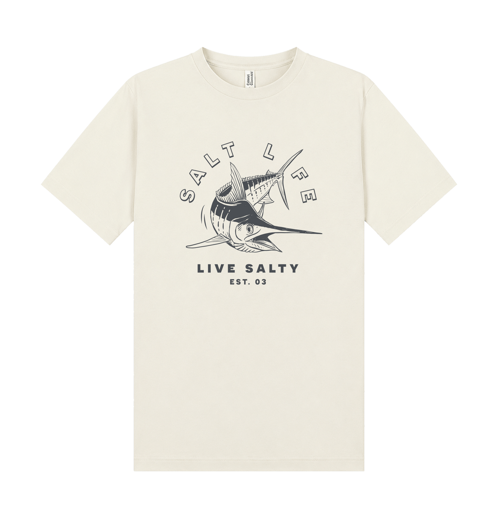 Ecru Printed T-shirt Front