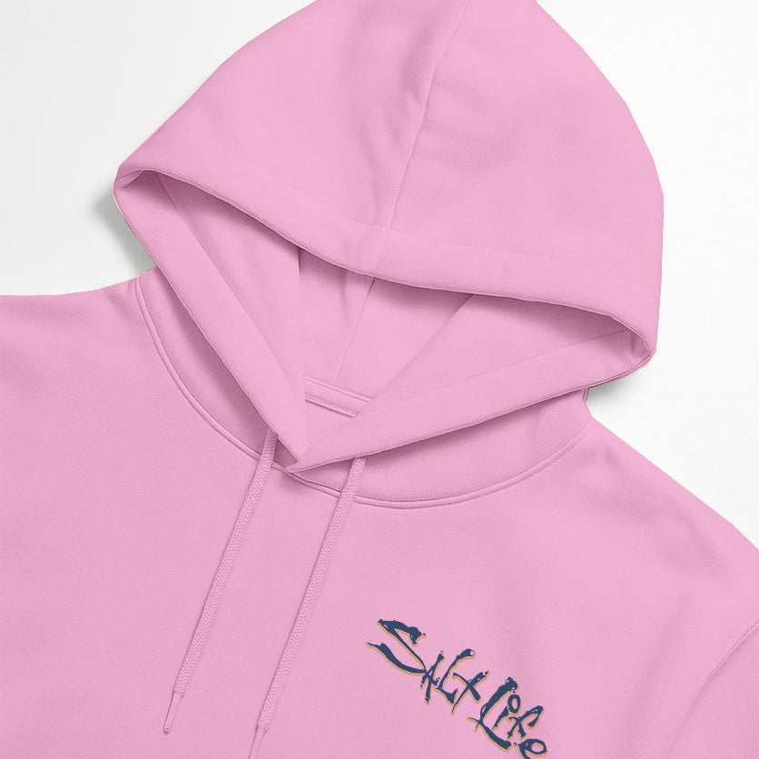 Salt Life One Cast Men's Hoodie Light Pink