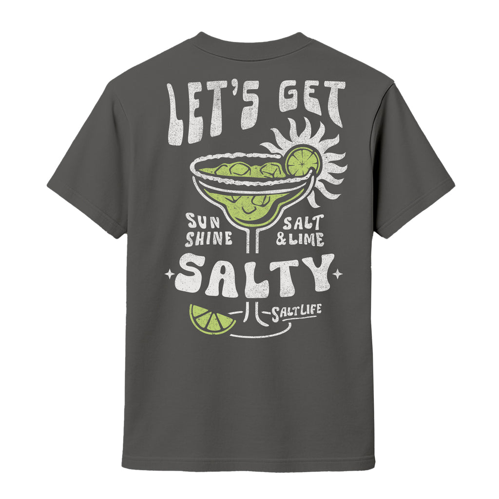 Salt Life Margarita Men's T-Shirt Charcoal
