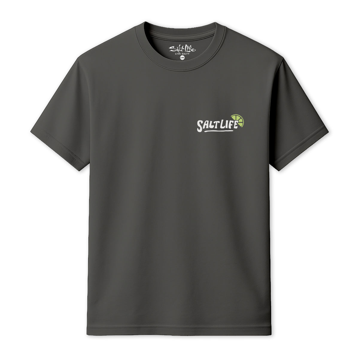 Salt Life Margarita Men's T-Shirt Charcoal