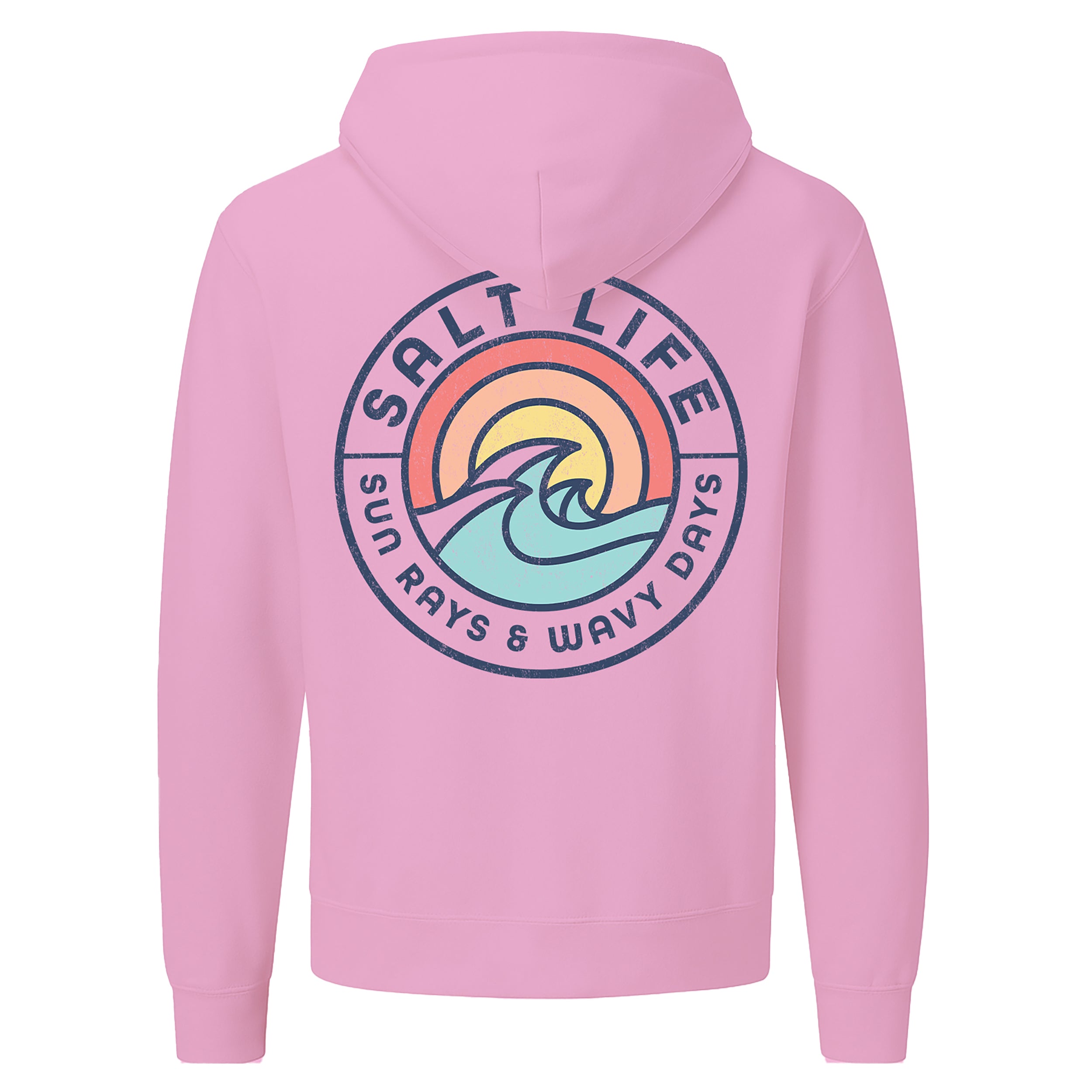 Salt Life Rays For Days Men's Hoodie Light Pink