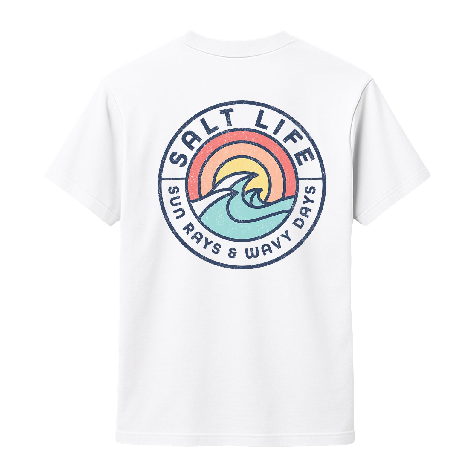 Salt Life Rays For Days Men's T-Shirt White