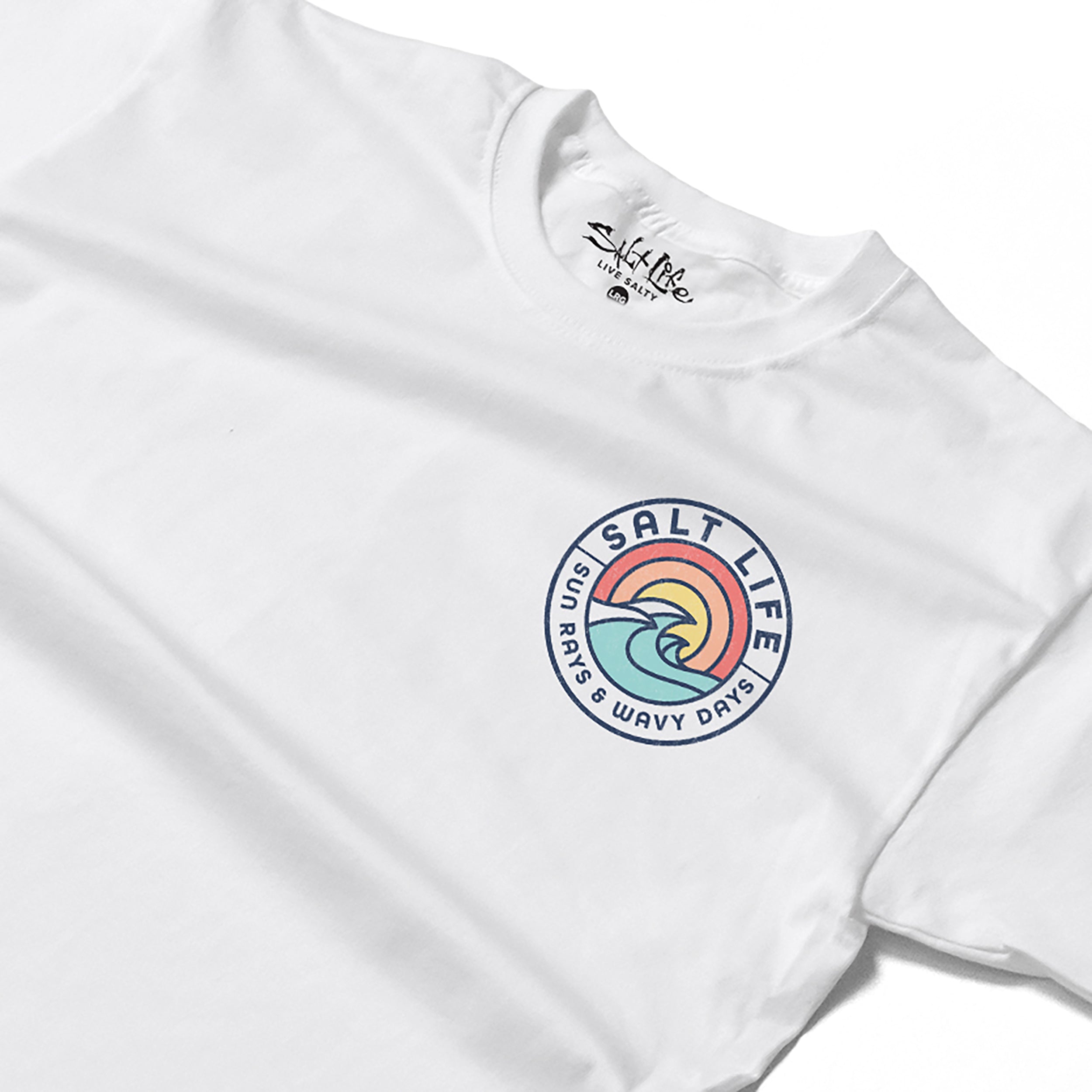 Salt Life Rays For Days Men's T-Shirt White