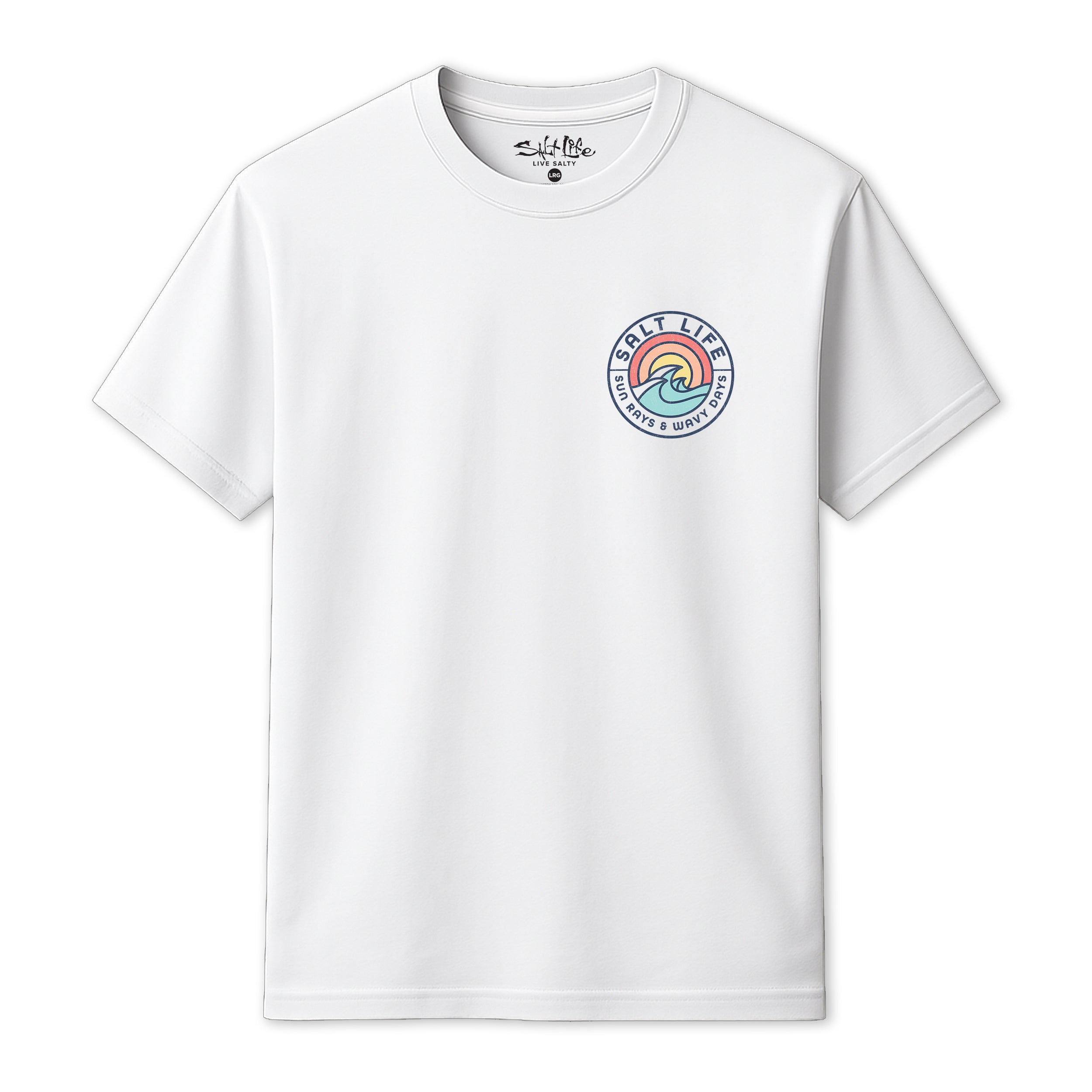 Salt Life Rays For Days Men's T-Shirt White