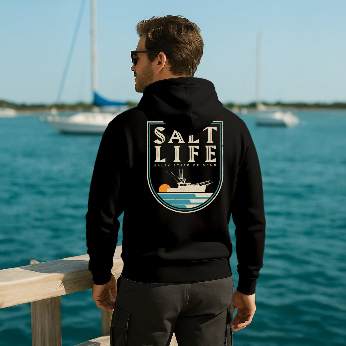 Salt Life Dawn Departure Men's Hoodie