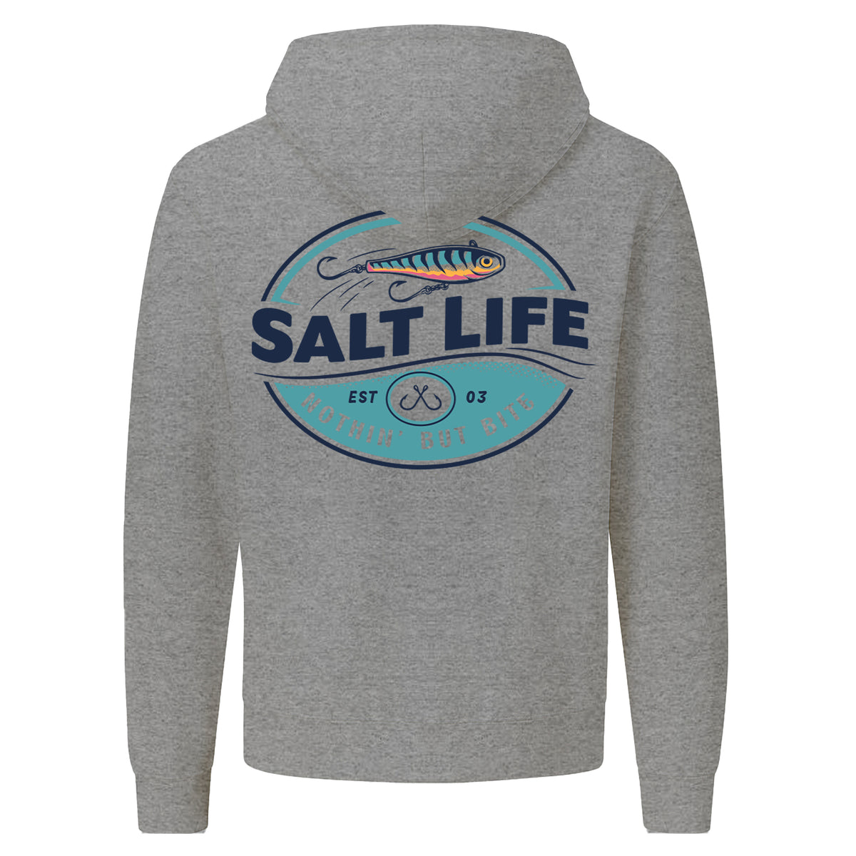 Salt Life Lure Badge Men's Hoodie