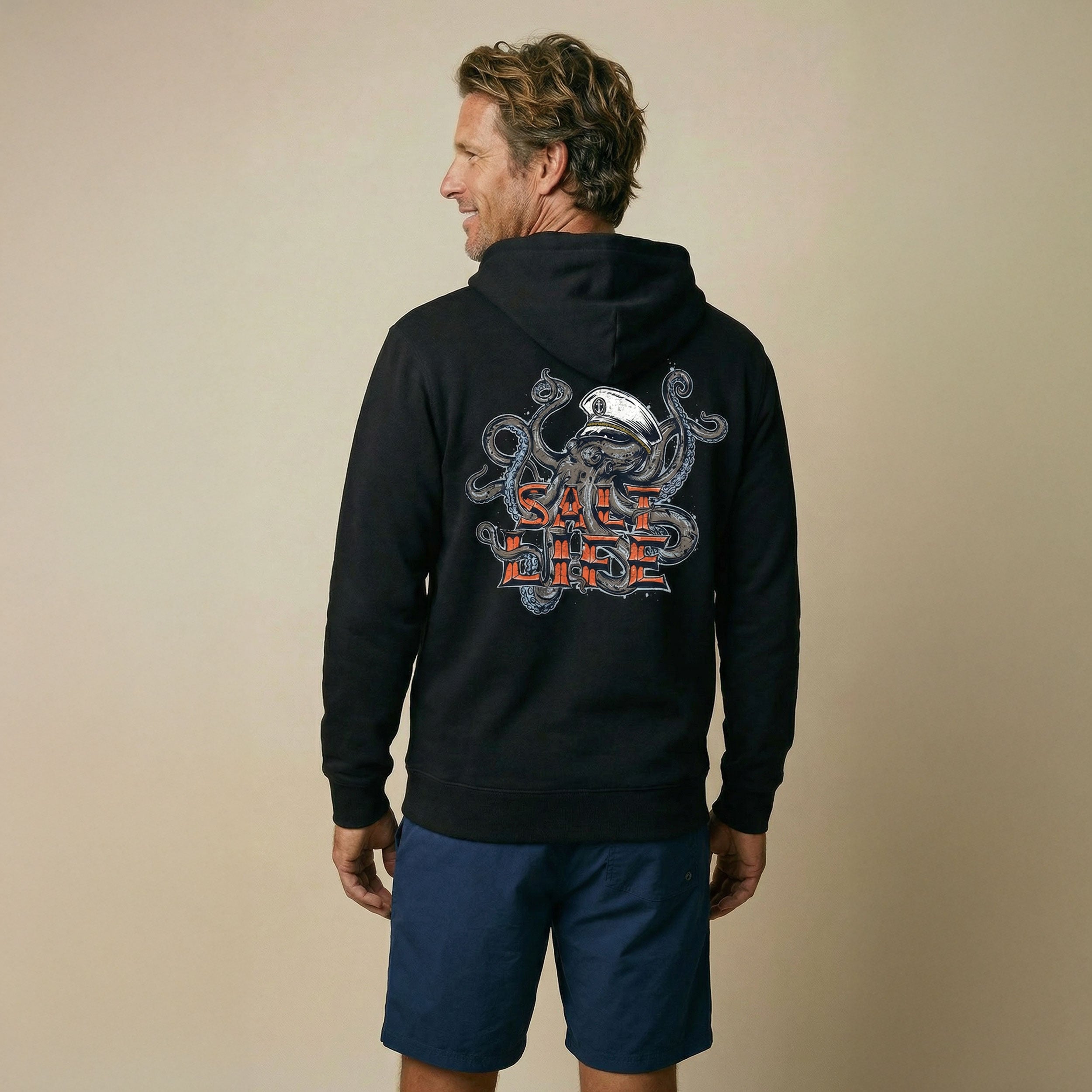 Salt Life Underwater Alien Men's Hoodie