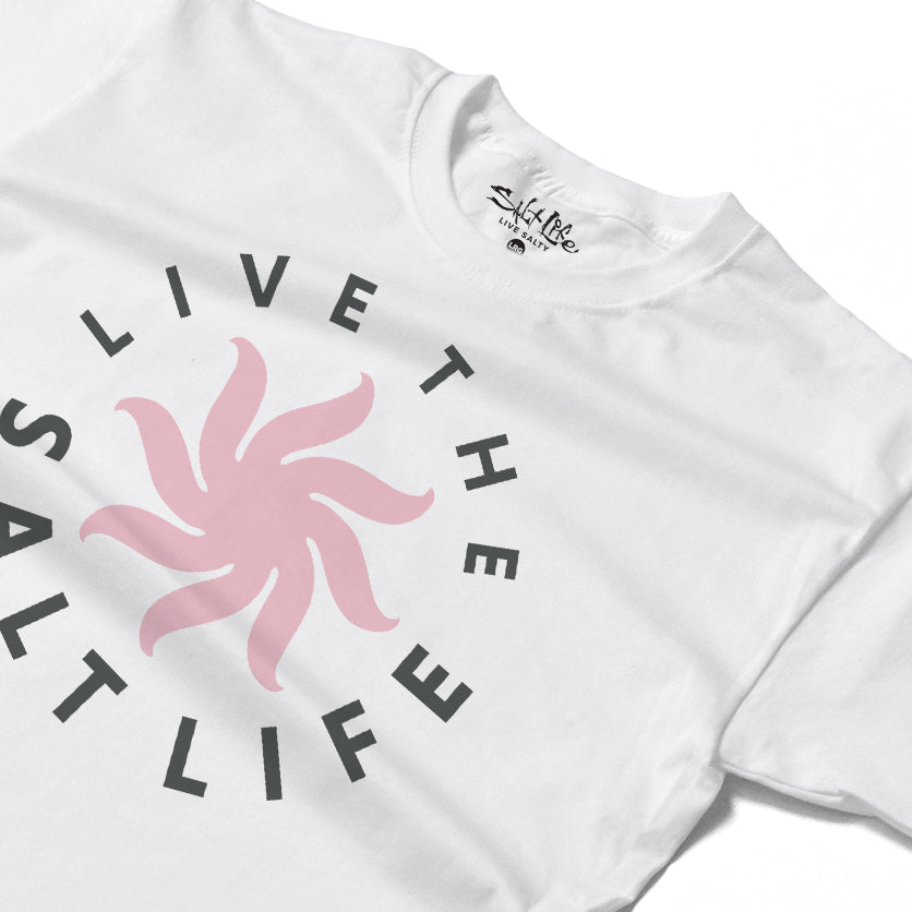 Salt Life Deep Water Women's T-Shirt White