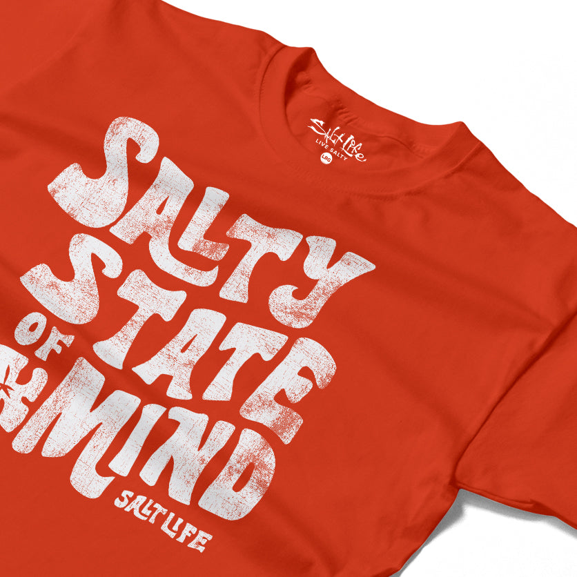 Salt Life Salty State Women's T-Shirt Flame