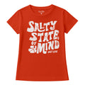 Salt Life Salty State Women's T-Shirt Flame