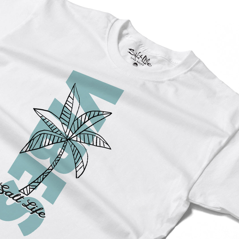 Salt Life Vibes Women's T-Shirt White