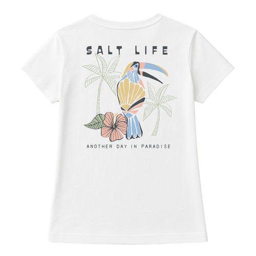Salt Life Another Day in Paradise Women's T-Shirt White