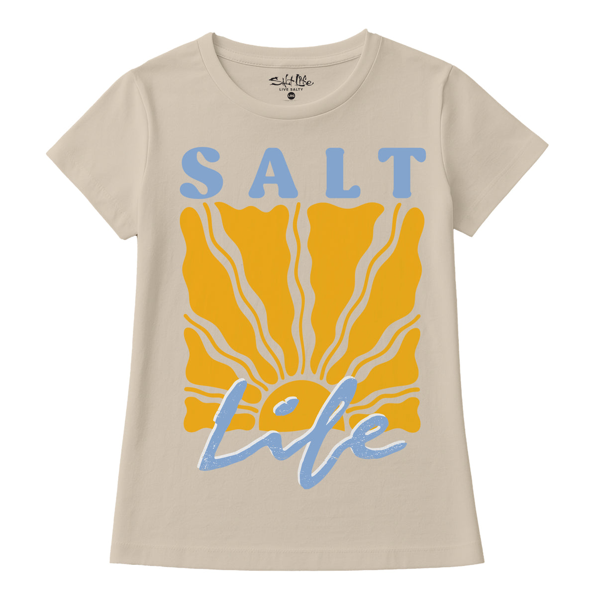Salt Life Sun Burst Women's T-Shirt Natural
