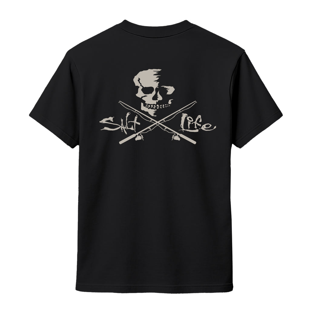 Salt Life Skull & Poles Men's T-Shirt