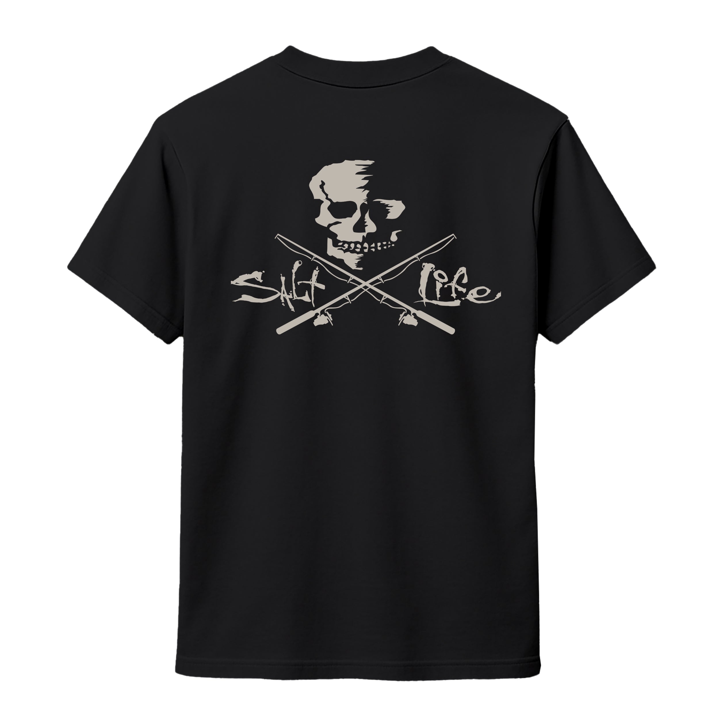 Salt Life Skull & Poles Men's T-Shirt