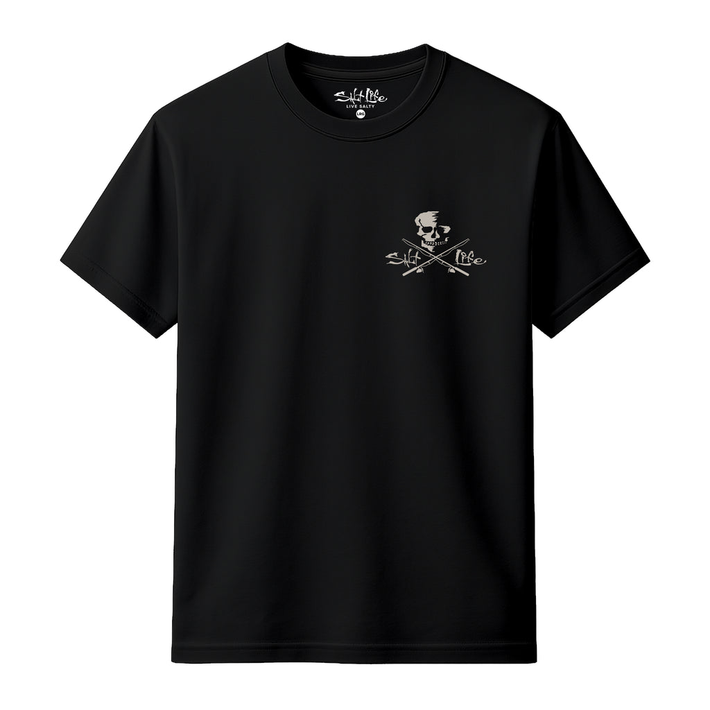 Salt Life Skull & Poles Men's T-Shirt