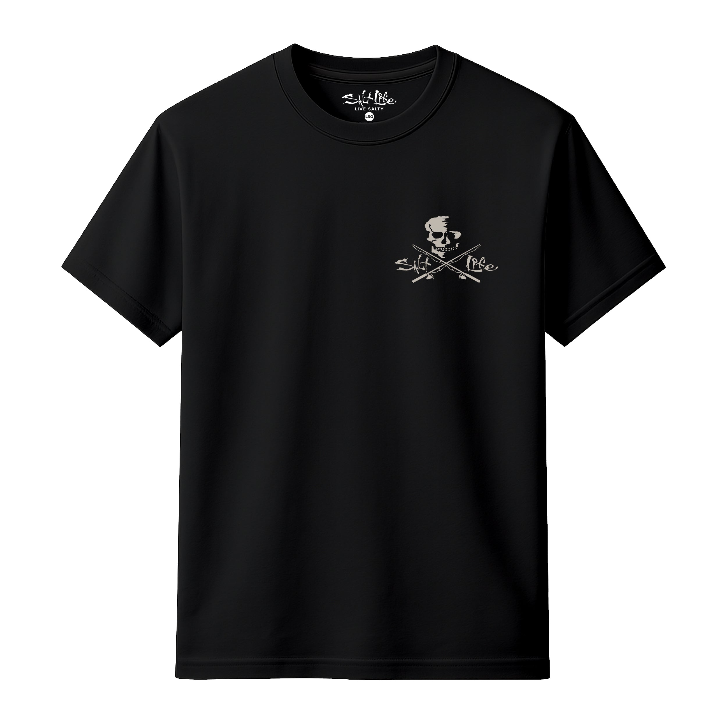 Salt Life Skull & Poles Men's T-Shirt