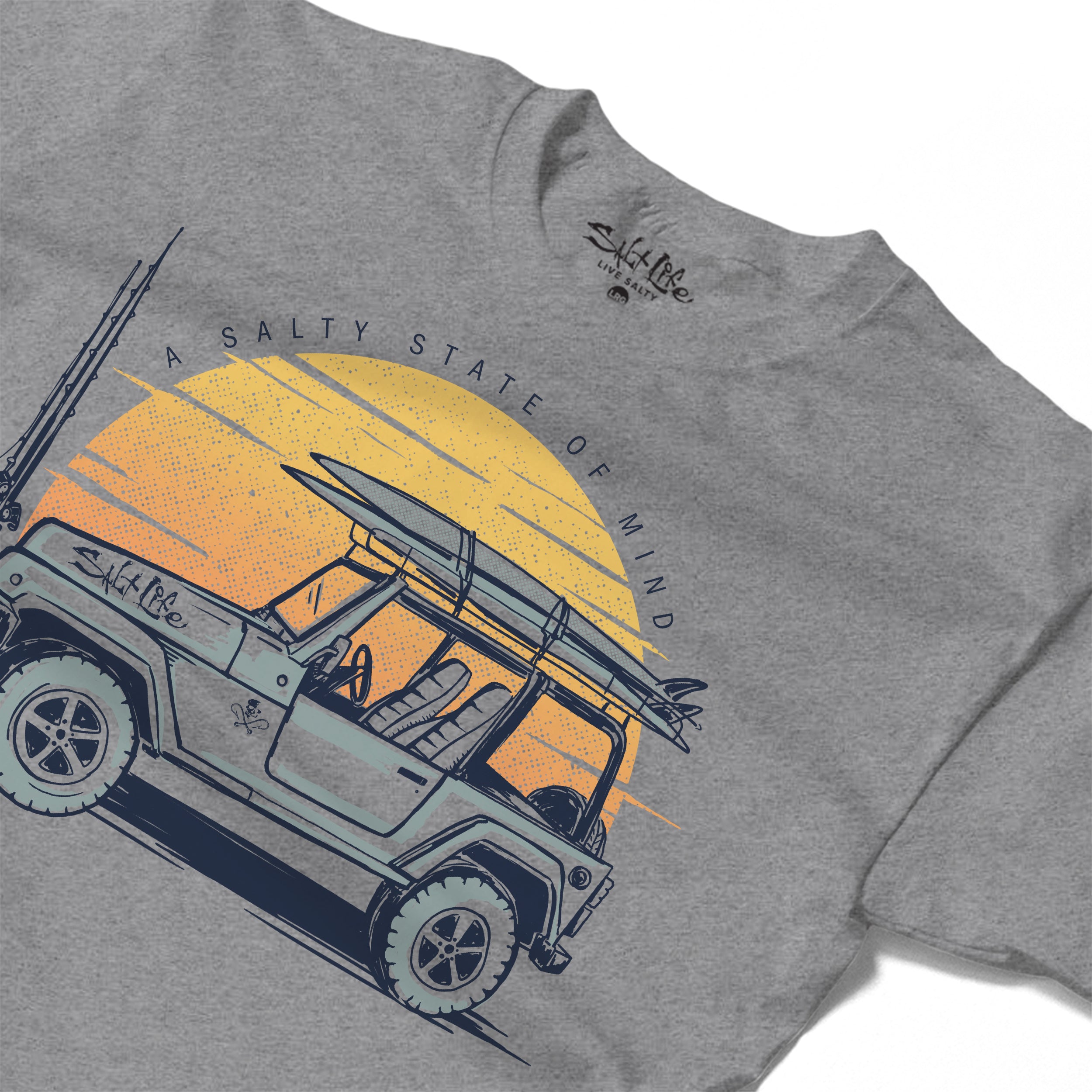 Salt Life Sunset Men's T-Shirt