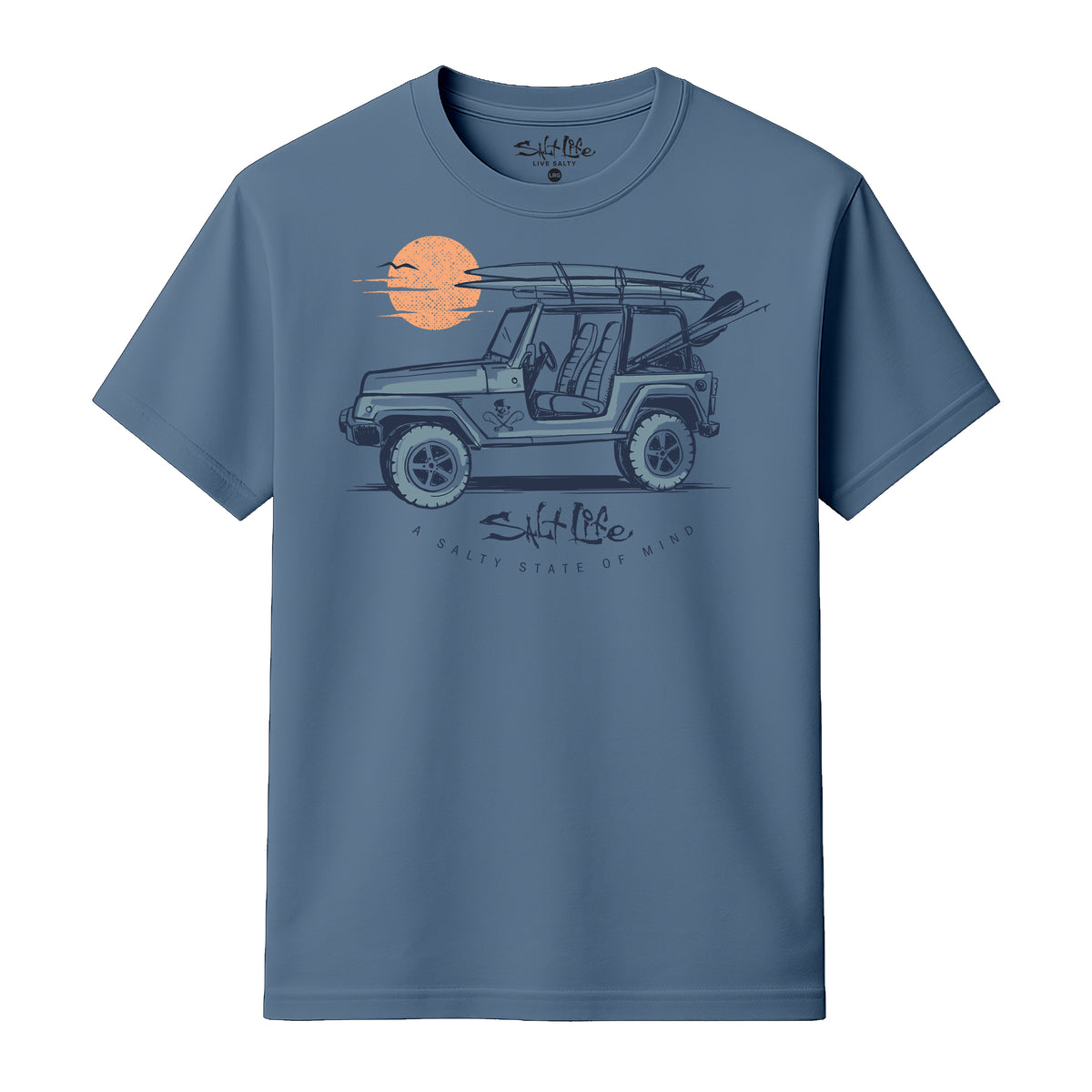 Salt Life Cruising Men's T-Shirt Indigo Blue