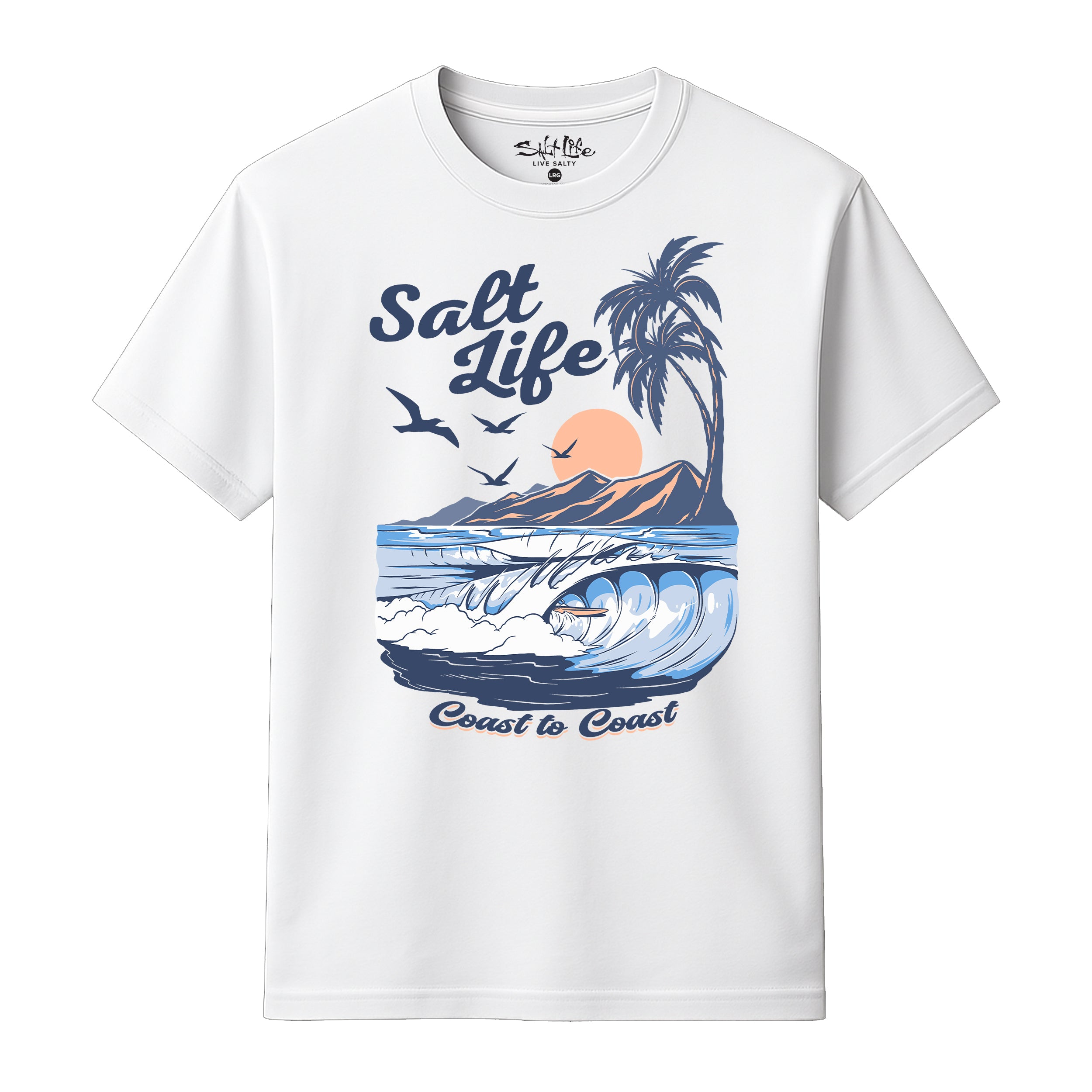 Salt Life Coast to Coast Men's T-Shirt
