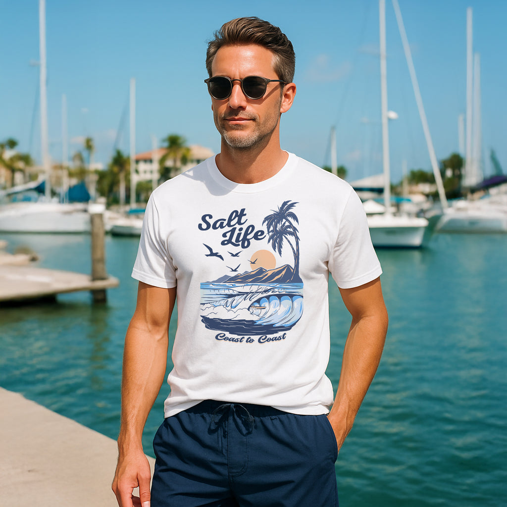 Salt Life Coast to Coast Men's T-Shirt