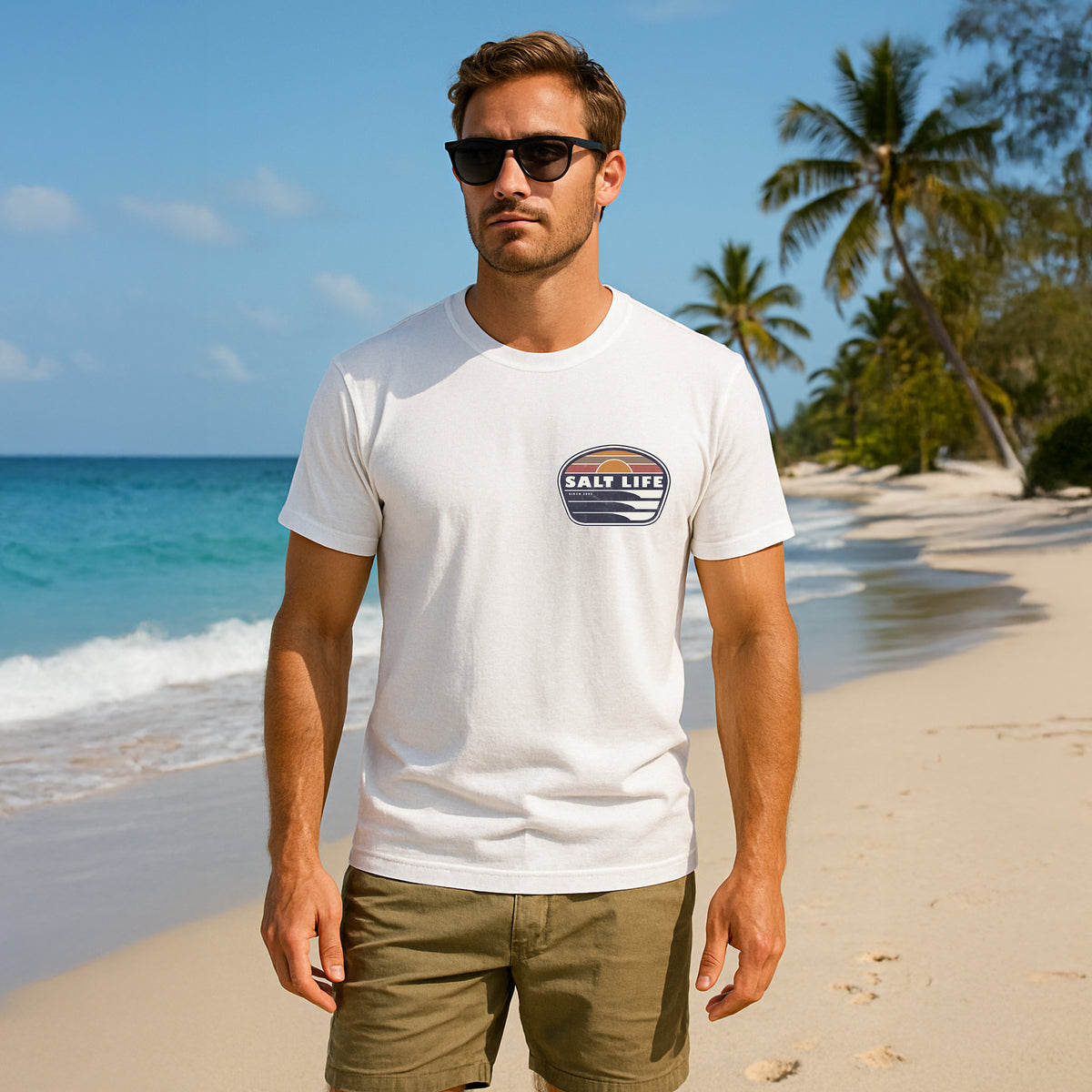 Salt Life Breakers Men's T-Shirt
