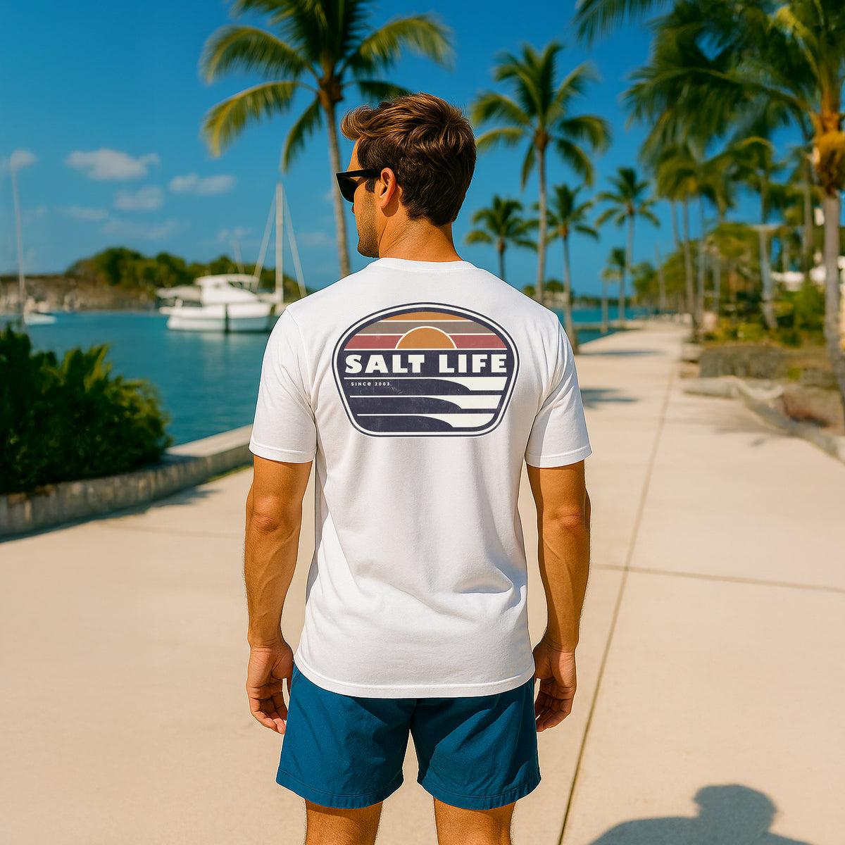 Salt Life Breakers Men's T-Shirt