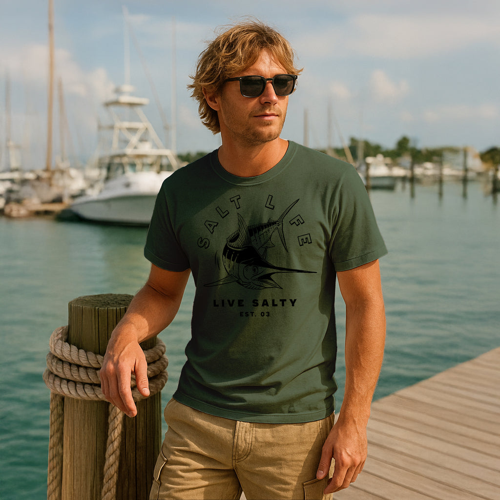 Salt Life Marlin Rush Men's T-Shirt