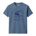 Salt Life Marlin Rush Men's T-Shirt Indigo Blue