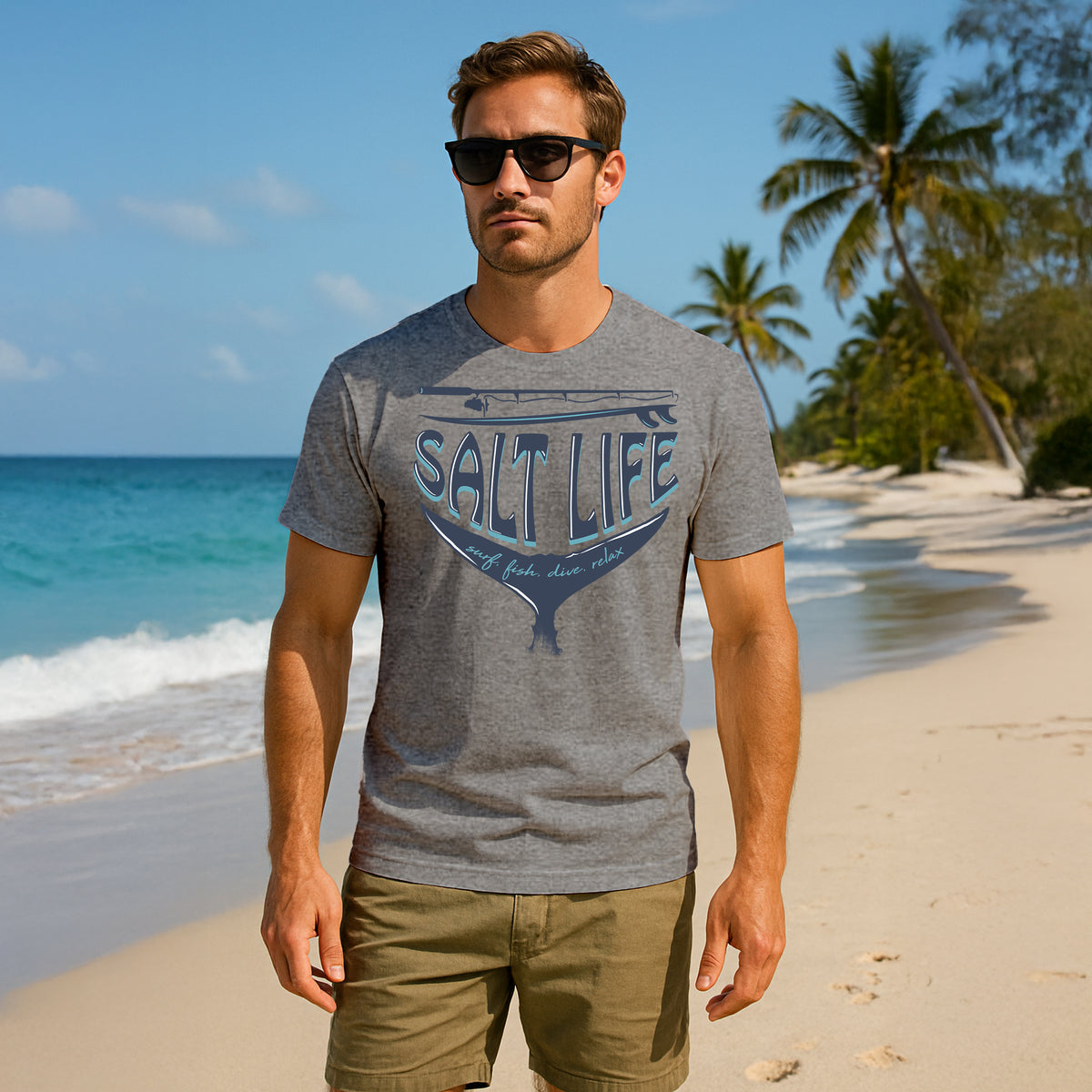 Salt Life Reel Wicked Men's T-Shirt