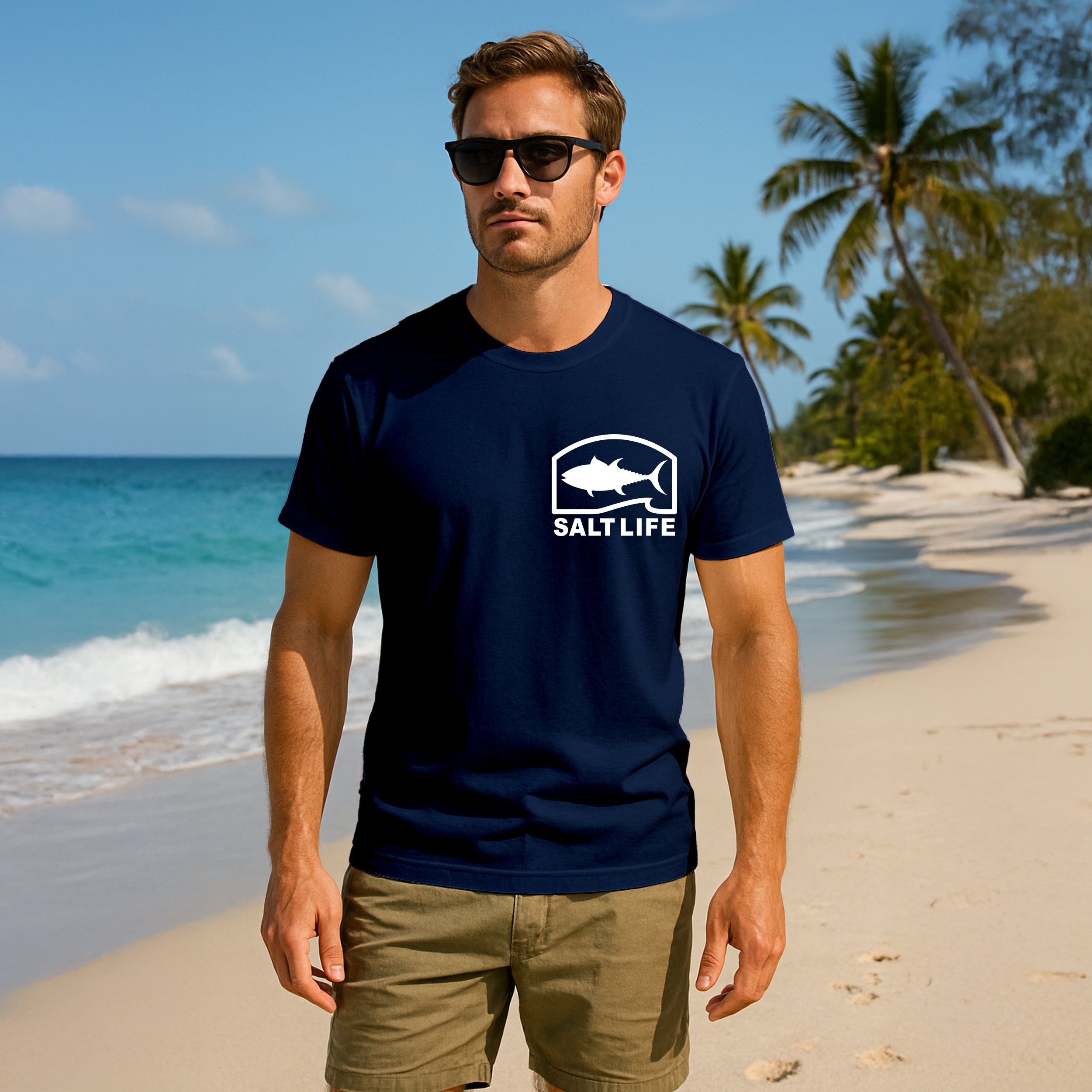 Salt Life Pro Salt Tuna Men's T-Shirt