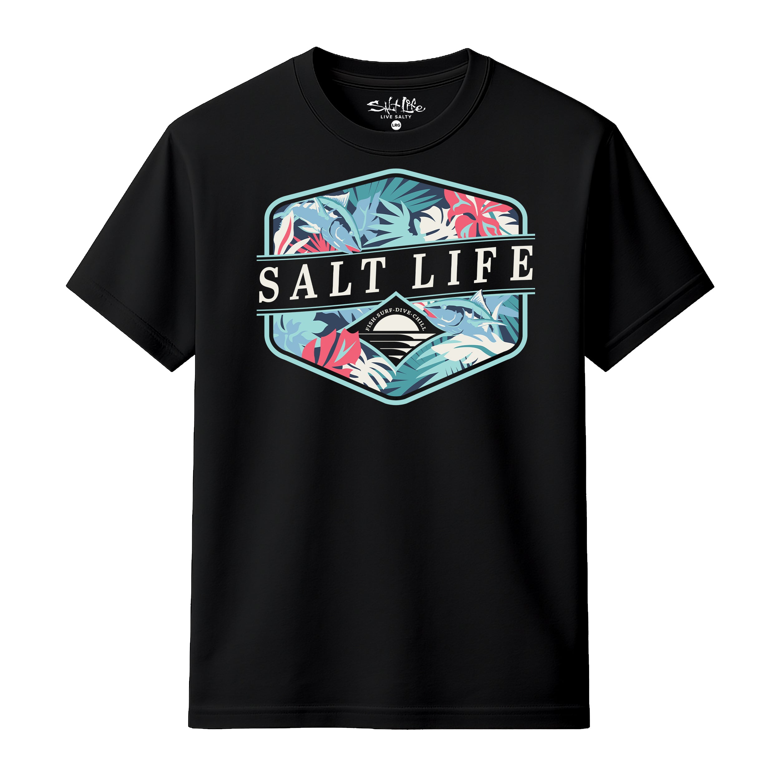 Salt Life Retro Tropical Men's T-Shirt