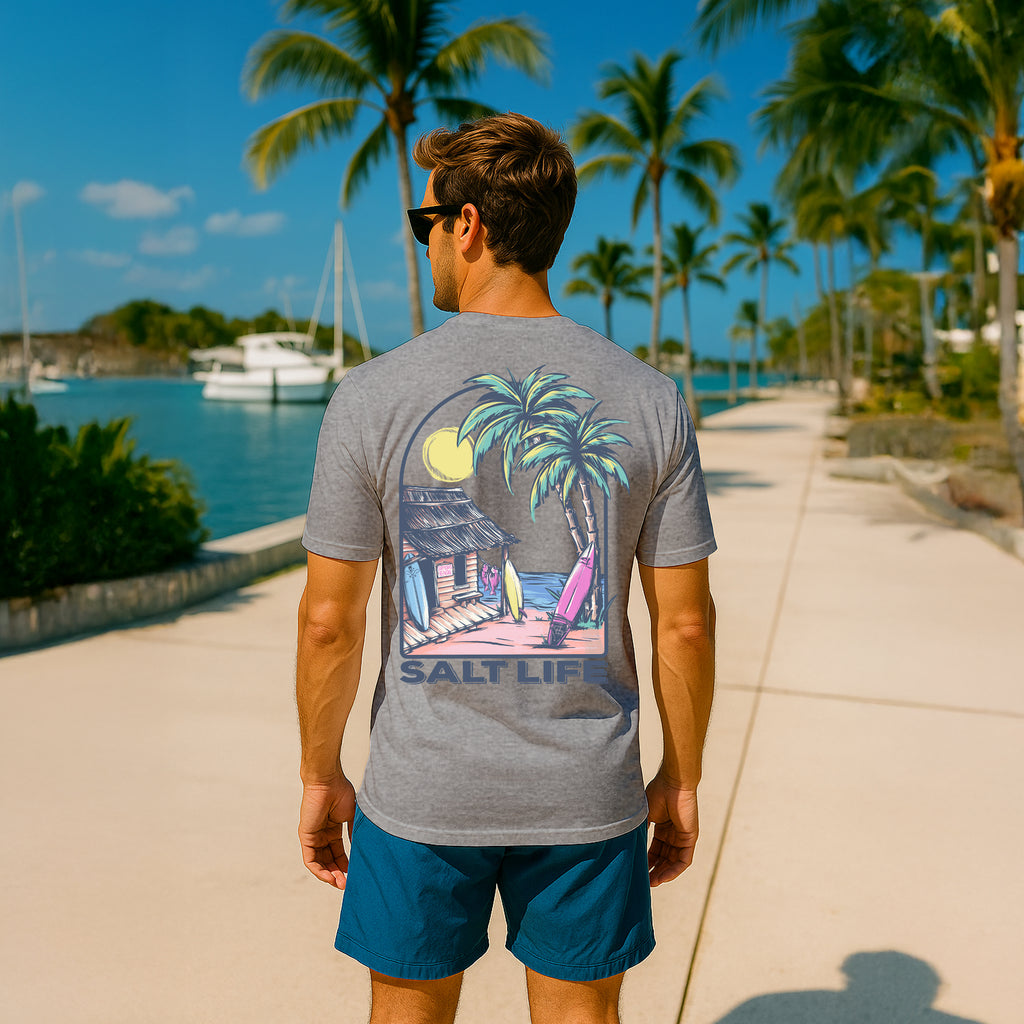 Salt Life Beach Shack Men's T-Shirt