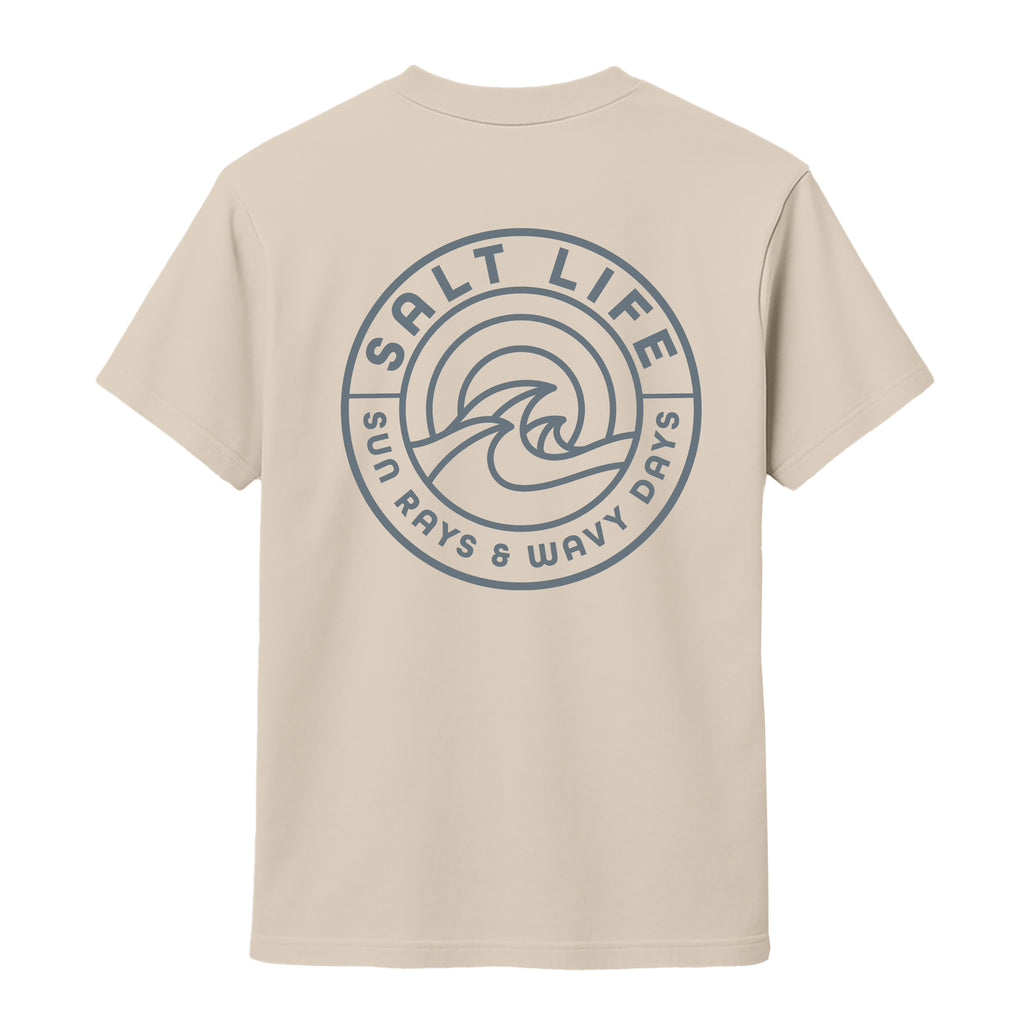 Salt Life Mono Men's T-Shirt Ecru