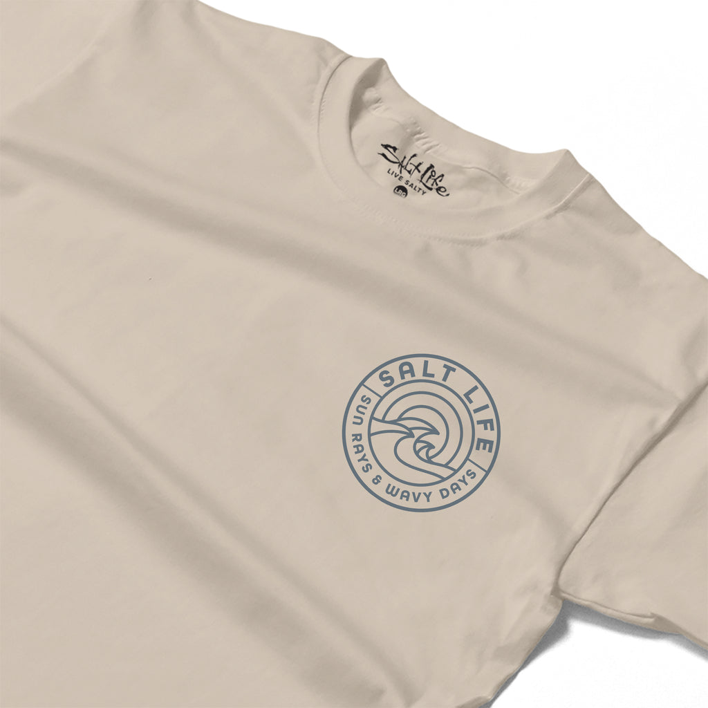Salt Life Mono Men's T-Shirt Ecru