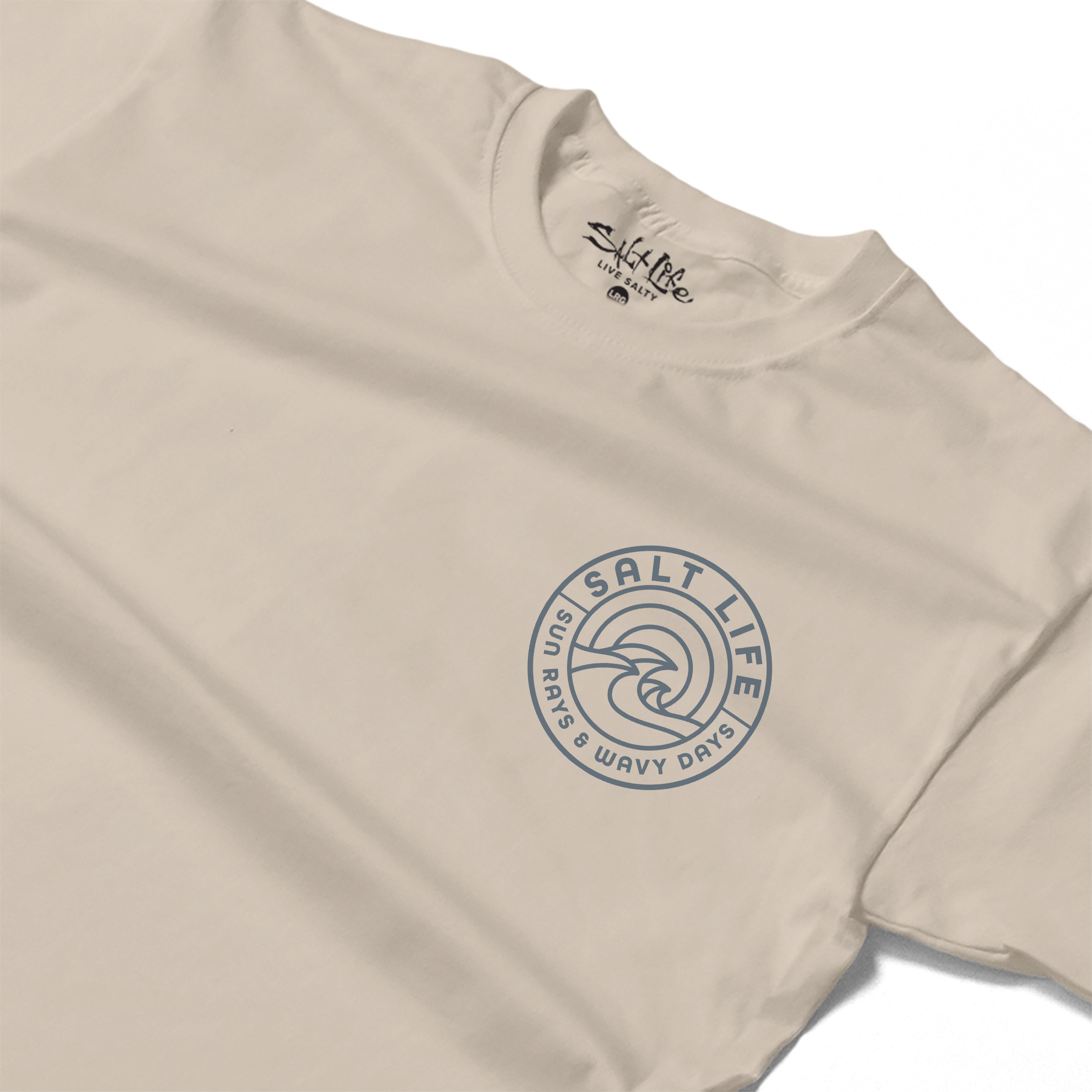 Salt Life Mono Men's T-Shirt Ecru