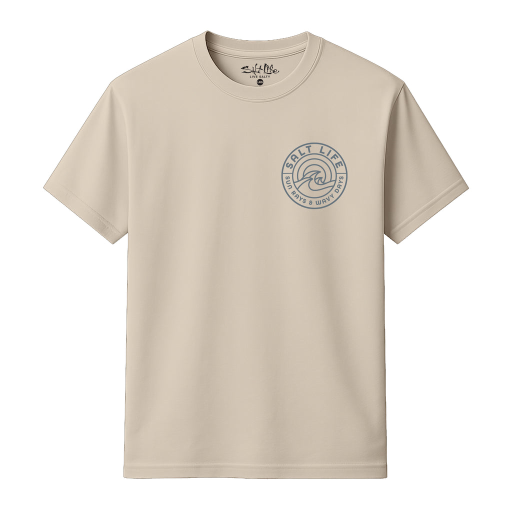 Salt Life Mono Men's T-Shirt Ecru