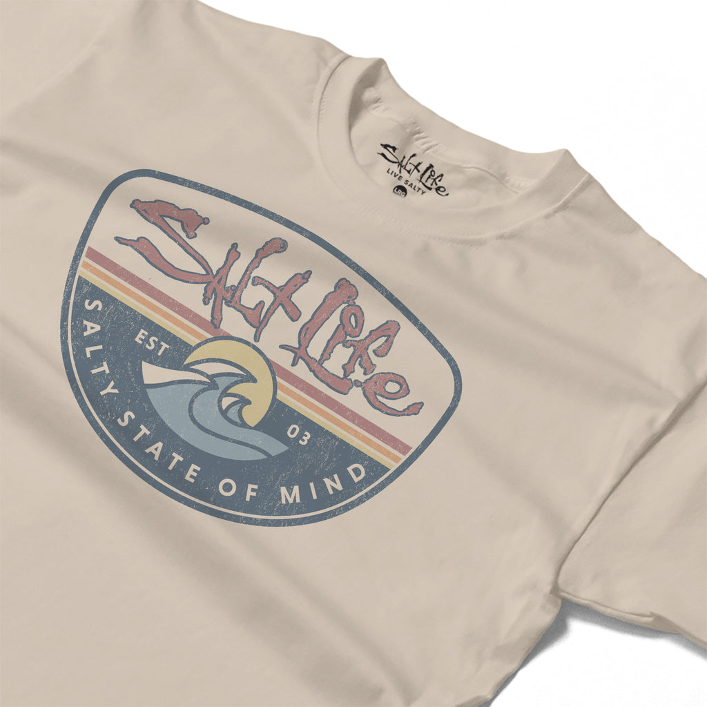 Salt Life Daily Wave Retro Men's T-Shirt