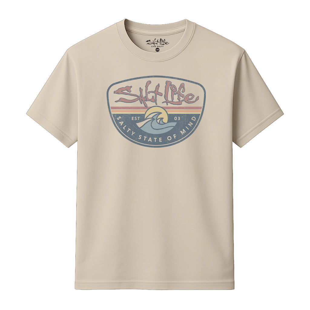 Salt Life Daily Wave Retro Men's T-Shirt